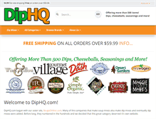 Tablet Screenshot of diphq.com